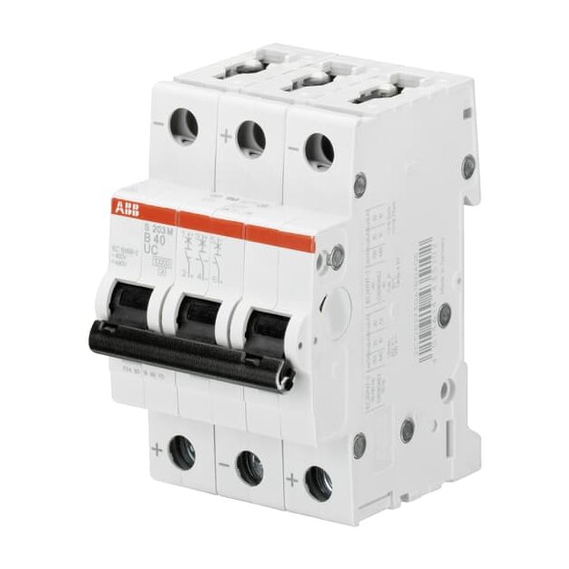 ABB 2CDS273061R0505 S203M-B50UC Sicherungsautomat B-Charakteristik  10 kA  50 A  3P