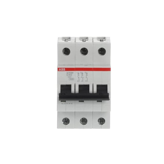 ABB 2CDS273001R0401 S203M-D40 Sicherungsautomat D-Charakteristik  10 kA  40 A  3P