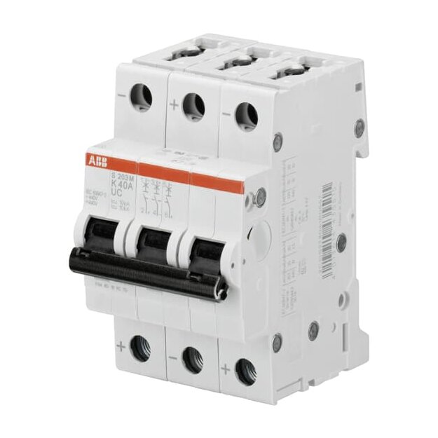 ABB 2CDS273061R0407 S203M-K8UC Sicherungsautomat K-Charakteristik  10 kA  8 A  3P