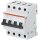ABB 2CDS273103R0558 S203M-Z40NA Sicherungsautomat D-Charakteristik  10 kA  40 A  3P+NA