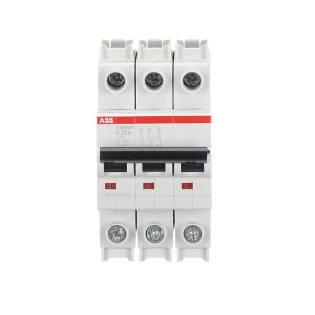 ABB 2CDS273437R0537 S203MR-K32 Sicherungsautomat K-Charakteristik  10kA  32A  3P  RTT