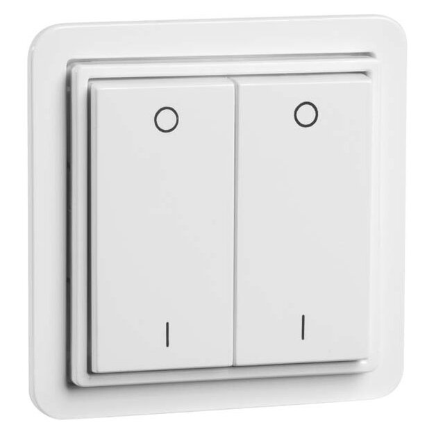 Peha 00189713 EnOcean Easyclick-Wandsender STANDARD 4 Kanal Reinweiß