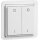 Peha 00189713 EnOcean Easyclick-Wandsender STANDARD 4 Kanal Reinweiß