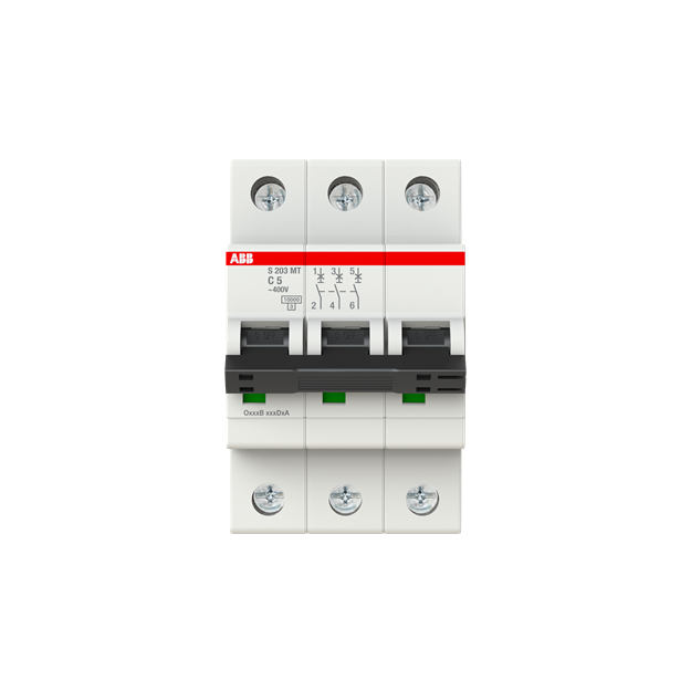 ABB 2CDS273445R0054 S203MT-C5 Sicherungsautomat C-Charakteristik  10kA  5A  3P