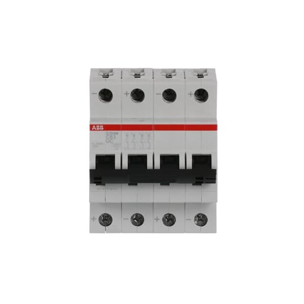 ABB 2CDS274061R0634 S204M-C63UC Sicherungsautomat C-Charakteristik  10 kA  63 A  4P