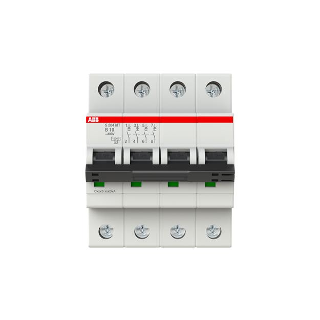 ABB 2CDS274445R0105 S204MT-B10 Sicherungsautomat B-Charakteristik  10kA  10A  4P