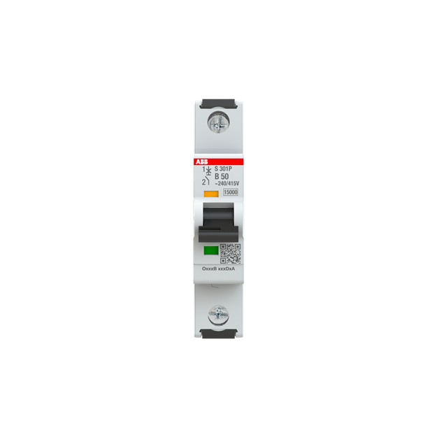 ABB 2CDS381001R0505 S301P-B50 Sicherungsautomat B-Charakteristik  25kA  50A  1P