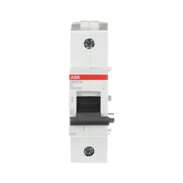 ABB 2CCS800900R0201 S800-SOR12 Arbeitsstromauslöser 12VAC/DC linksseitig anbaubar an S800