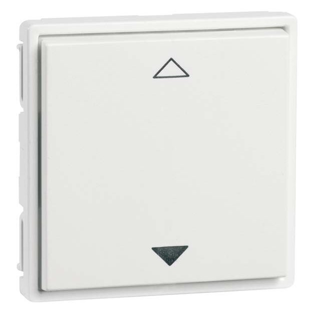 Peha 00323113 EnOcean Easyfit Wandsender 55 x 55mm 2 Kanal Alu Symbol AUF und AB