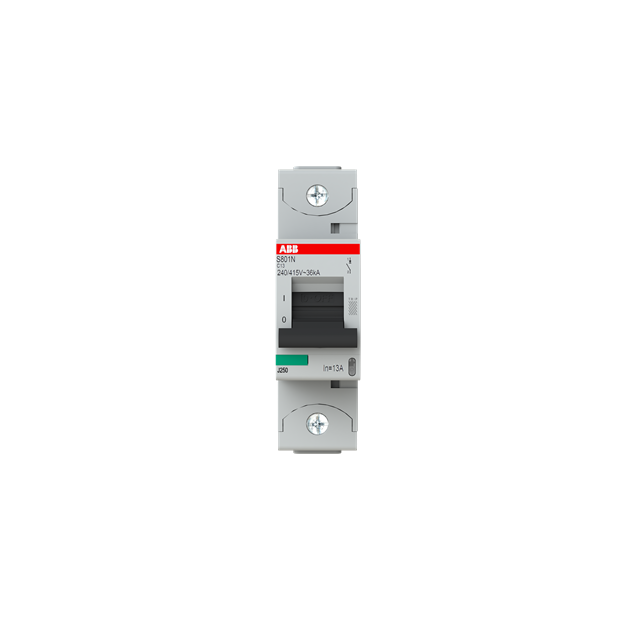 ABB 2CCS891001R0134 S801N-C13 Hochleistungssicherungsautomat  13A C 400VAC=Icu 36kA 690VAC=Icu 4 5kA