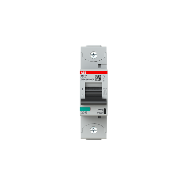ABB 2CCG001228R0001 S801P-C125 Hochleistungssicherungsautomat 125A  C-Charakteristik  Icu=50kA 240/415V AC  1P