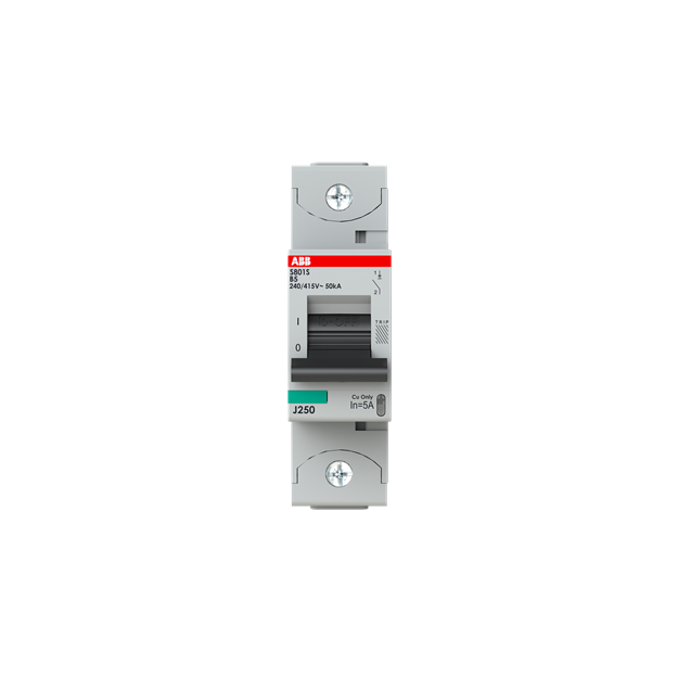 ABB 2CCF019848R0001 S801S-B5 Hochleistungssicherungsautomat 5A B 400VAC=Icu 50kA 690VAC=Icu6kA 1P
