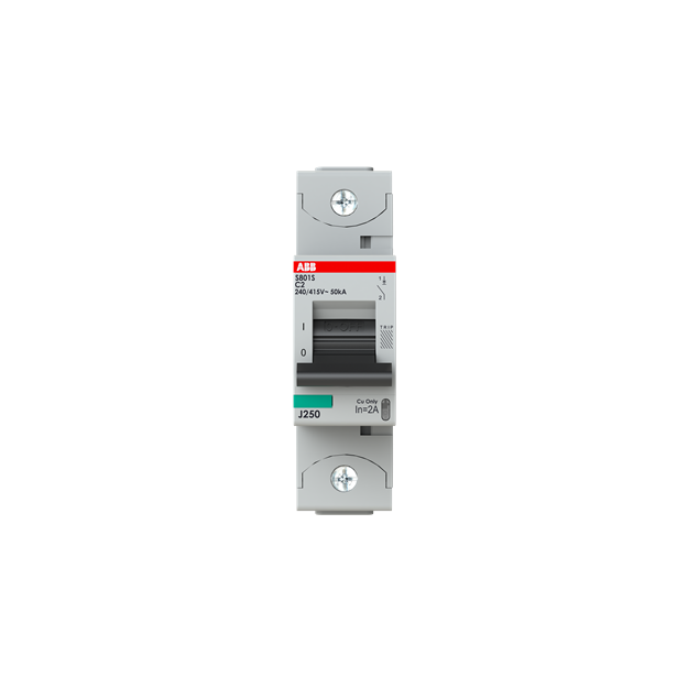 ABB 2CCF019852R0001 S801S-C2 Hochleistungssicherungsautomat 2A C 400VAC=Icu 50kA 690VAC=Icu6kA 1P