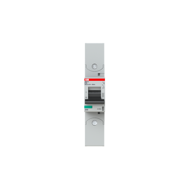 ABB 2CCS861002R0501 S801S-D50-R Hochleistungssicherungsautomat 50A D 400VAC=Icu 50kA 690VAC=Icu6kA 1P