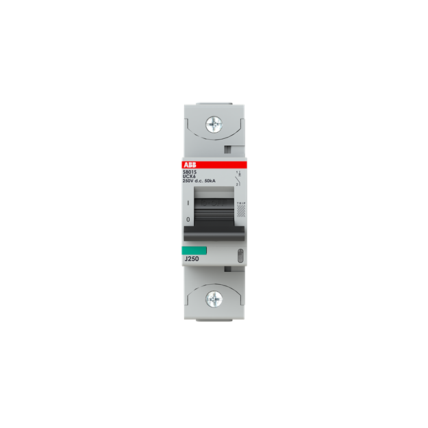 ABB 2CCF019987R0001 S801S-UCK6 Hochleistungssicherungsautomat 6A K 250VDC=Icu 50kA  1P