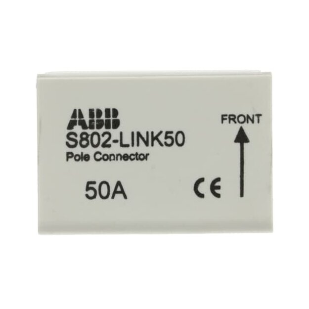 ABB 2CCS800900R0411 Polverbinder für 2 Pole Nennstrom 50A für S800 Hochleistungsautomat