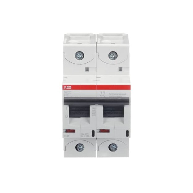 ABB 2CCS882001R0427 S802C-K10 Hochleistungssicherungsautomat  10A K 415VAC=Icu 25kA 2P