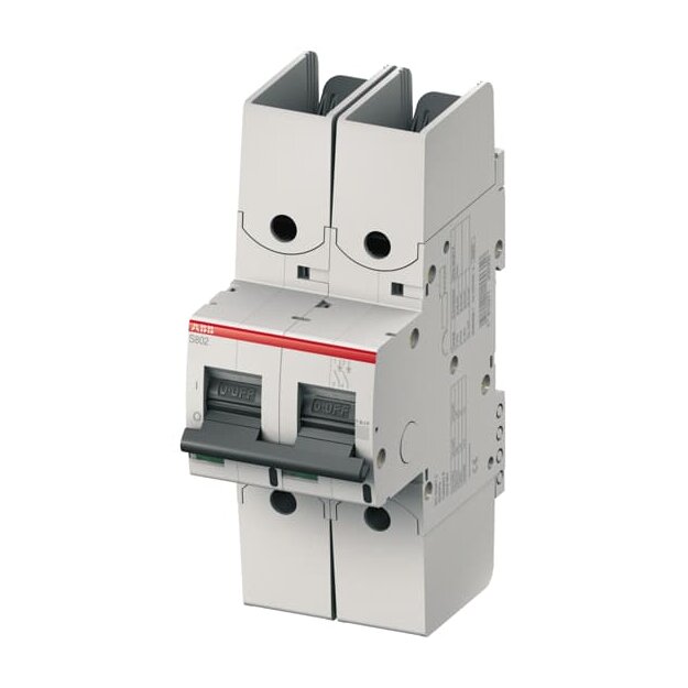 ABB 2CCF030032R0001 S802HV-K1.6 Hochleistungssicherungsautomat 1.6A K 1000VAC=Icu 1.5kA  2P