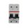 ABB 2CCS892001R0404 S802N-C40 Hochleistungssicherungsautomat  40A C 400VAC=Icu 36kA 690VAC=Icu 4 5kA