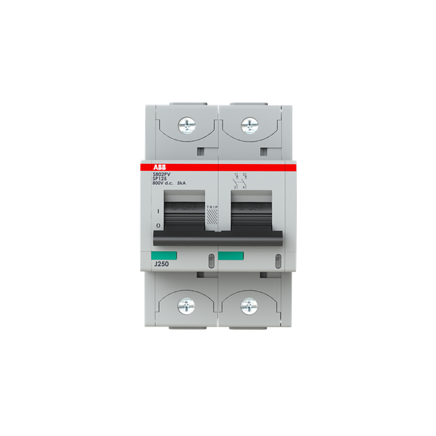 ABB 2CCG001601R0001 S802PV-SP125 Hochleistungssicherungsautomat Strangsicherung 800V DC  125 A  2-polig
