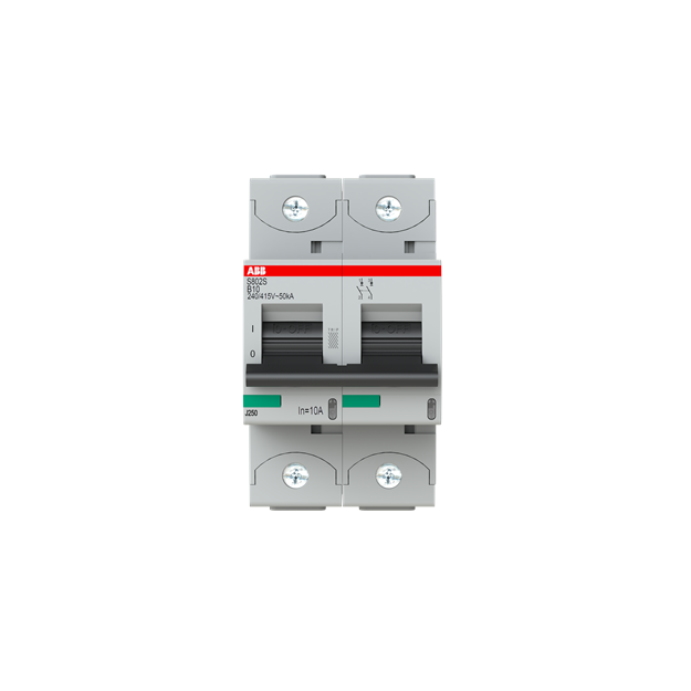 ABB 2CCS862001R0105 S802S-B10 Hochleistungssicherungsautomat  10A B 400VAC=Icu 50kA 690VAC=Icu6kA 2P