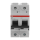 ABB 2CCS862001R0324 S802S-C32 Hochleistungssicherungsautomat  32A C 400VAC=Icu 50kA 690VAC=Icu6kA 2P