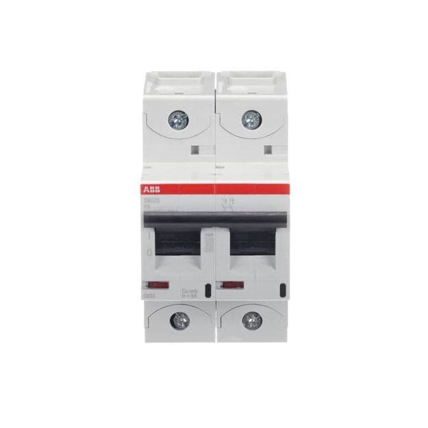 ABB 2CCS862001R0067 S802S-K6 Hochleistungssicherungsautomat 6A K 415VAC=Icu 50kA 2P