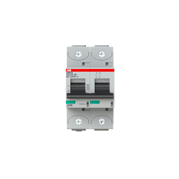 ABB 2CCS802901R0599 Kurzschlussstrombegrenzer  2polig  63A 690V AC 50kA IEC 90647-2 Uimp=8kV