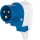Berker 578101 CEE Winkelstecker 3-polig 16 A Verbindungssysteme Grau/blau