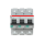 ABB 2CCS883001R0405 S803C-B40 Hochleistungssicherungsautomat  40A B 415VAC=Icu 25kA 3P