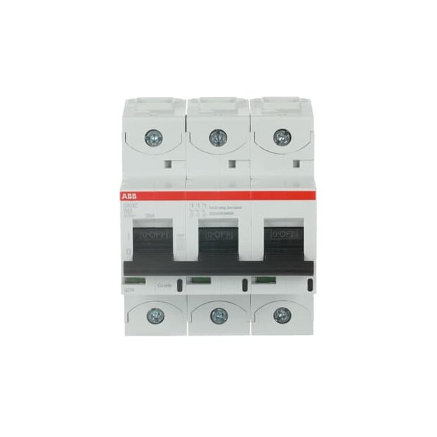 ABB 2CCS883001R0631 S803C-D63 Hochleistungssicherungsautomat  63A D 415VAC=Icu 25kA 3P