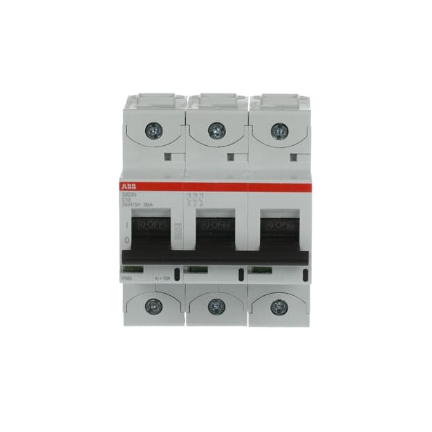 ABB 2CCS893001R0104 S803N-C10 Hochleistungssicherungsautomat  10A C 400VAC=Icu 36kA 690VAC=Icu 4 5kA