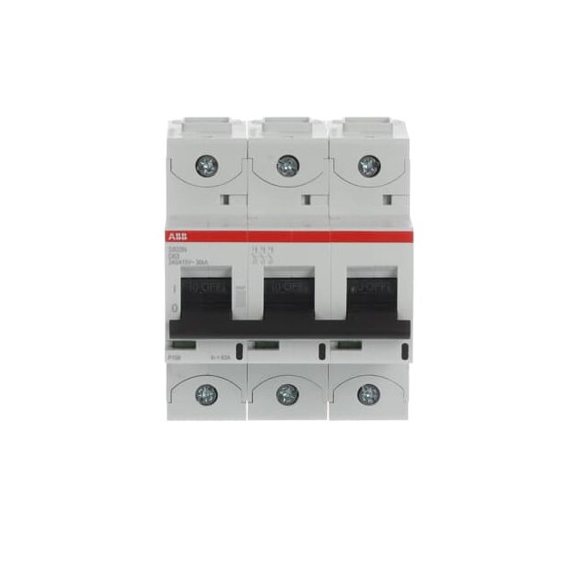 ABB 2CCS893001R0631 S803N-D63 Hochleistungssicherungsautomat  63A D 400VAC=Icu 36kA 690VAC=Icu 4 5kA