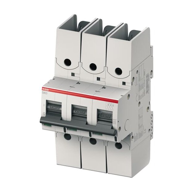 ABB 2CCS863002R0085 S803S-B8-R Hochleistungssicherungsautomat 8A B 415VAC=Icu 50kA 3P