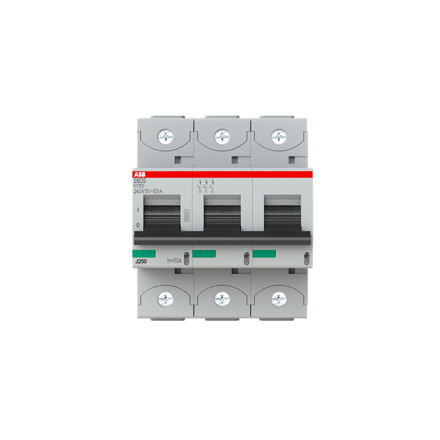 ABB 2CCS863001R0576 S803S-KM50 50A Icu=50kA Hochleistungssicherungsautomat magnetische Auslösung 650 A magnetische Auslösung 650A