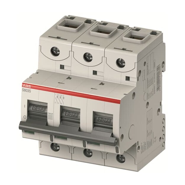 ABB 2CCF030056R0001 S803S-UCB1.6 Hochleistungssicherungsautomat 1.6A B 750VDC=Icu 50kA  3P