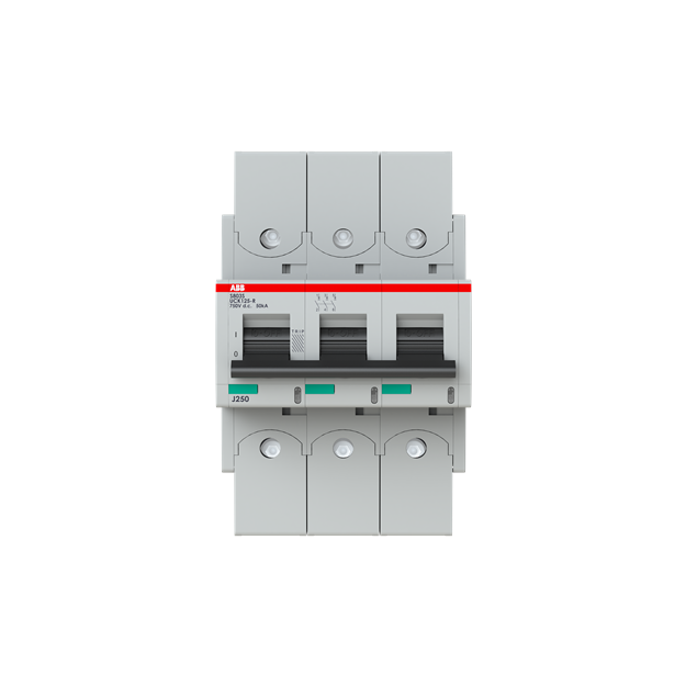 ABB 2CCG001899R0001 S803S-UCK125-R Hochleistungssicherungsautomat 125A  K  750V DC=Icu 50 kA  3P