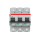 ABB 2CCF020023R0001 S803S-UCK2.5 Hochleistungssicherungsautomat 2.5A K 750VDC=Icu 50kA  3P
