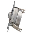 Busch-Jaeger 0231-101 Antennensteckdosen-Einsatz Radio/TV 2 Anschlüsse/Durchgangsdose 2CKA000230A0268