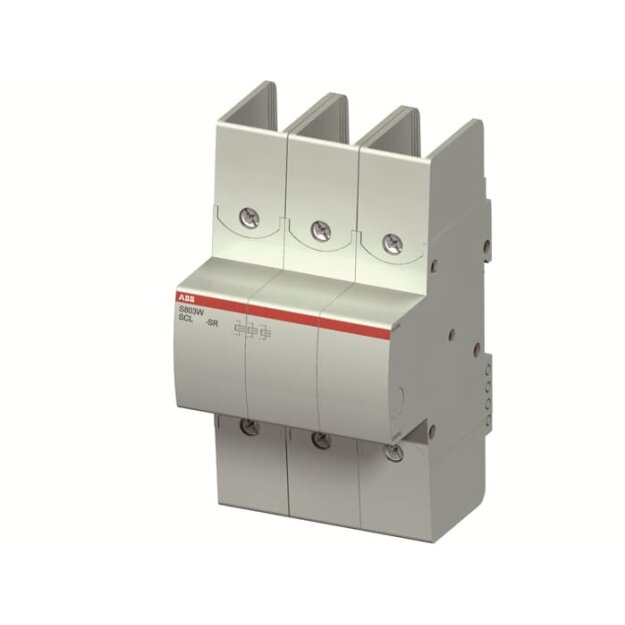 ABB 2CCS803917R0639 Kurzschlussstrombegrenzer  3polig  100A 600V AC 65kA UL 508 Uimp=8kV