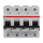 ABB 2CCS884001R0404 S804C-C40 Hochleistungssicherungsautomat  40A C 415VAC=Icu 25kA 4P