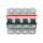 ABB 2CCS884001R0201 S804C-D20 Hochleistungssicherungsautomat  20A D 415VAC=Icu 25kA 4P