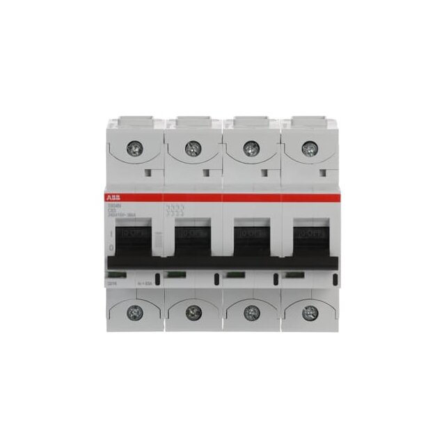 ABB 2CCS894001R0634 S804N-C63 Hochleistungssicherungsautomat  63A C 400VAC=Icu 36kA 690VAC=Icu 4 5kA