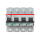 ABB 2CCG001224R0001 S804P-B100 Hochleistungssicherungsautomat 100A  B-Charakteristik  Icu=50kA 240/415V AC  4P