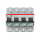 ABB 2CCG001259R0001 S804P-K80 Hochleistungssicherungsautomat 80A  K-Charakteristik  Icu=50kA 240/415V AC  4P