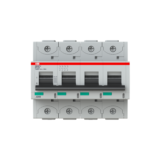ABB 2CCG001603R0001 S804PV-SP125 Hochleistungssicherungsautomat Strangsicherung 1.500V DC  125 A  4-polig