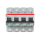 ABB 2CCF019916R0001 S804S-B2 Hochleistungssicherungsautomat 2A B 400VAC=Icu 50kA 690VAC=Icu6kA 4P