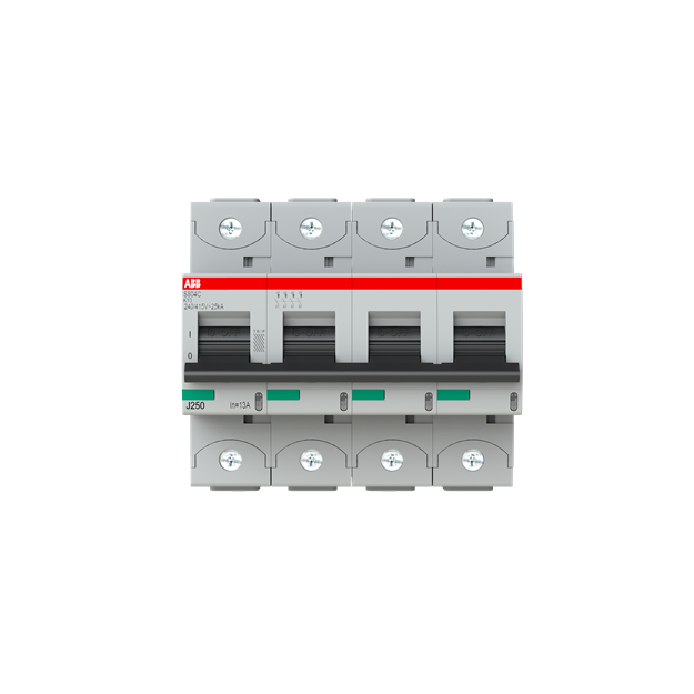 ABB 2CCS864001R0447 S804S-K13 Hochleistungssicherungsautomat  13A K 400VAC=Icu 50kA 690VAC=Icu6kA 4P
