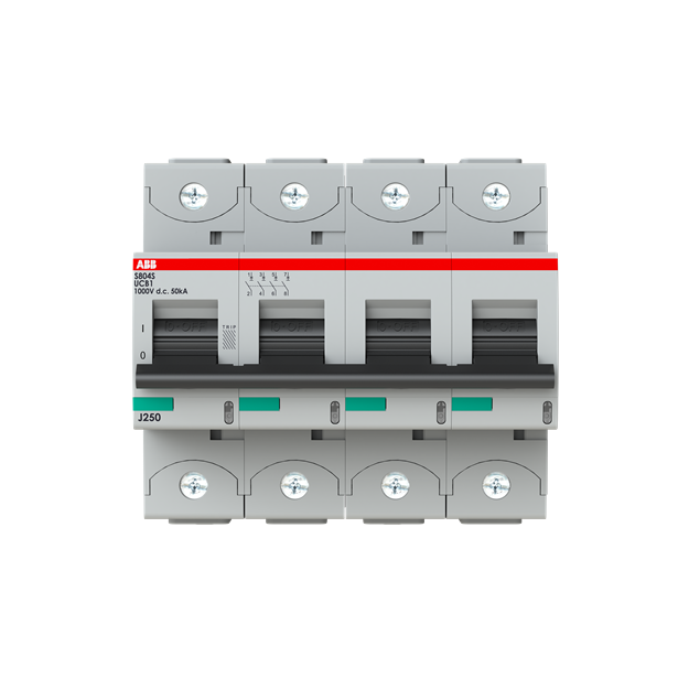 ABB 2CCF020030R0001 S804S-UCB1 Hochleistungssicherungsautomat 1A B 1000VDC=Icu 50kA  4P
