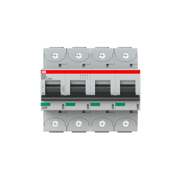 ABB 2CCS864001R1205 S804S-UCB20 Hochleistungssicherungsautomat  20A B 1000VDC=Icu 50kA 4P